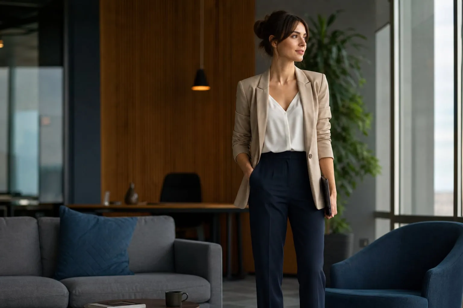 Look para entrevista de emprego: presença sem rigidez